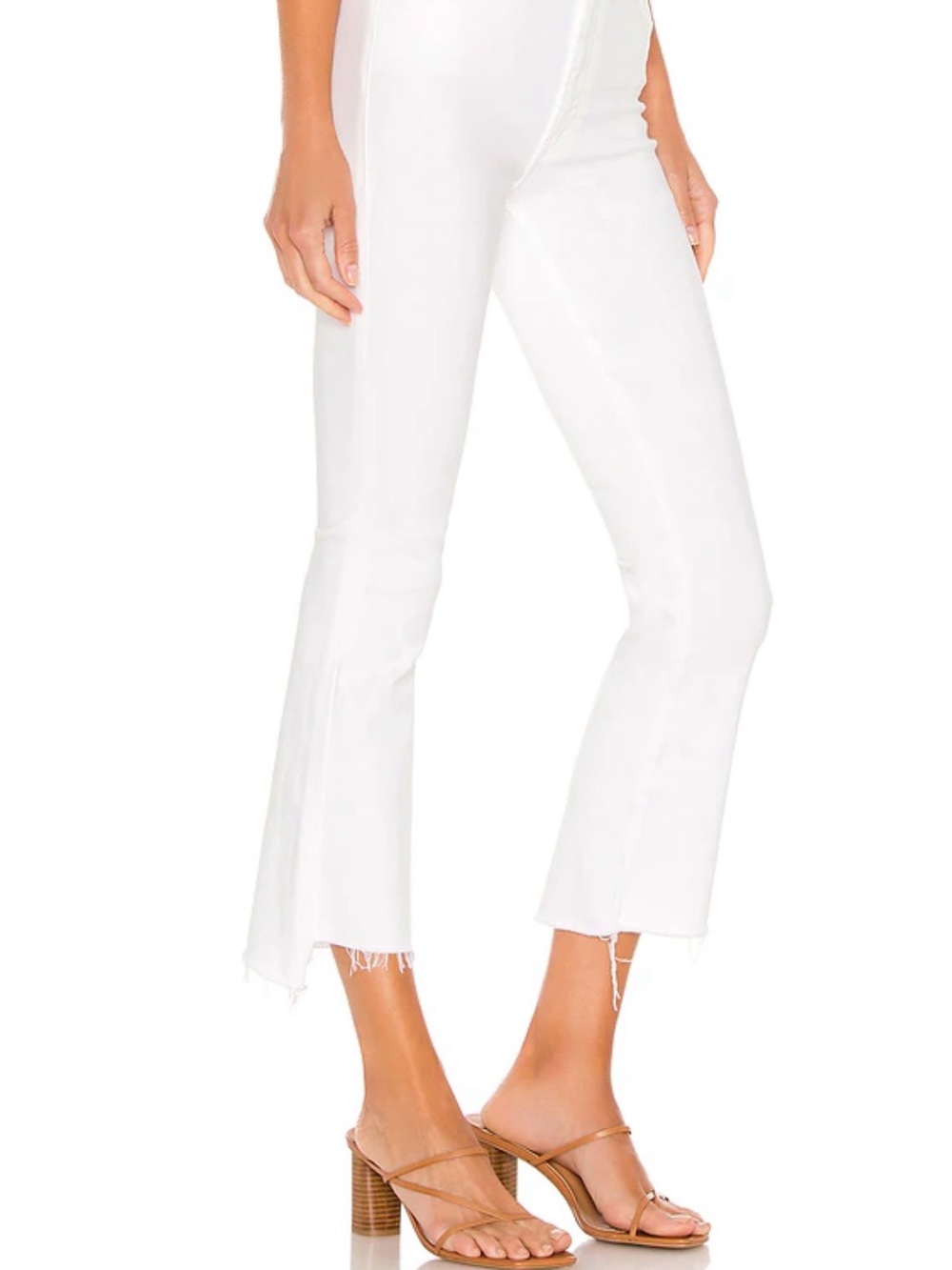 MOTHER Insider Crop Step Fray